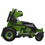 GREENWORKS 32in OptimusZ Stand-on Zero Turn Mower side