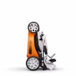STIHL RMA 353 V Battery Lawn Mower folded vertical
