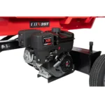 COX 35 Ton Log Splitter closeup