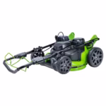 GREENWORKS 25in Self-Propelled Lawnmower - action